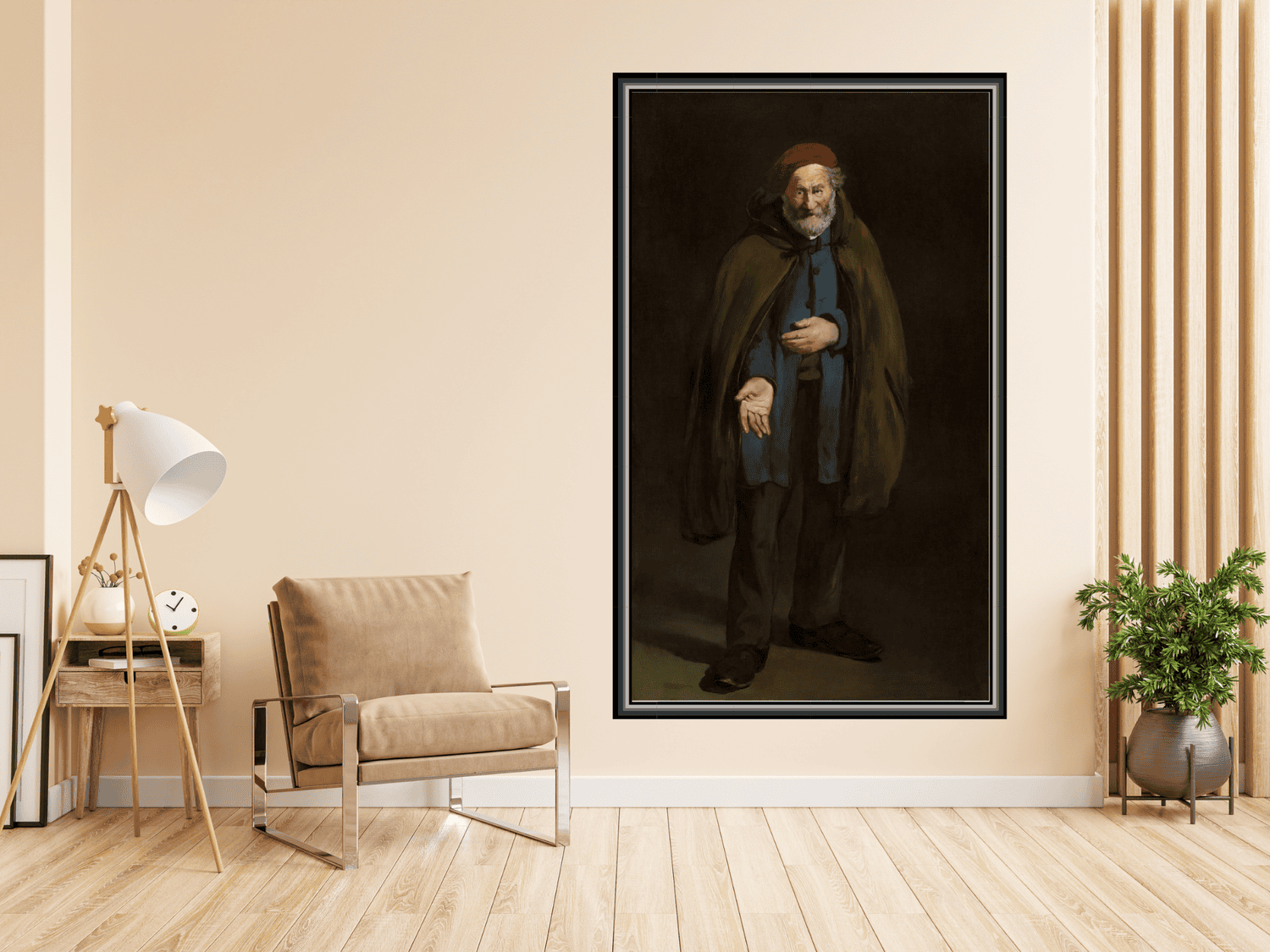 Bettler mit einem Duffelcoat (Philosoph) | Édouard Manet