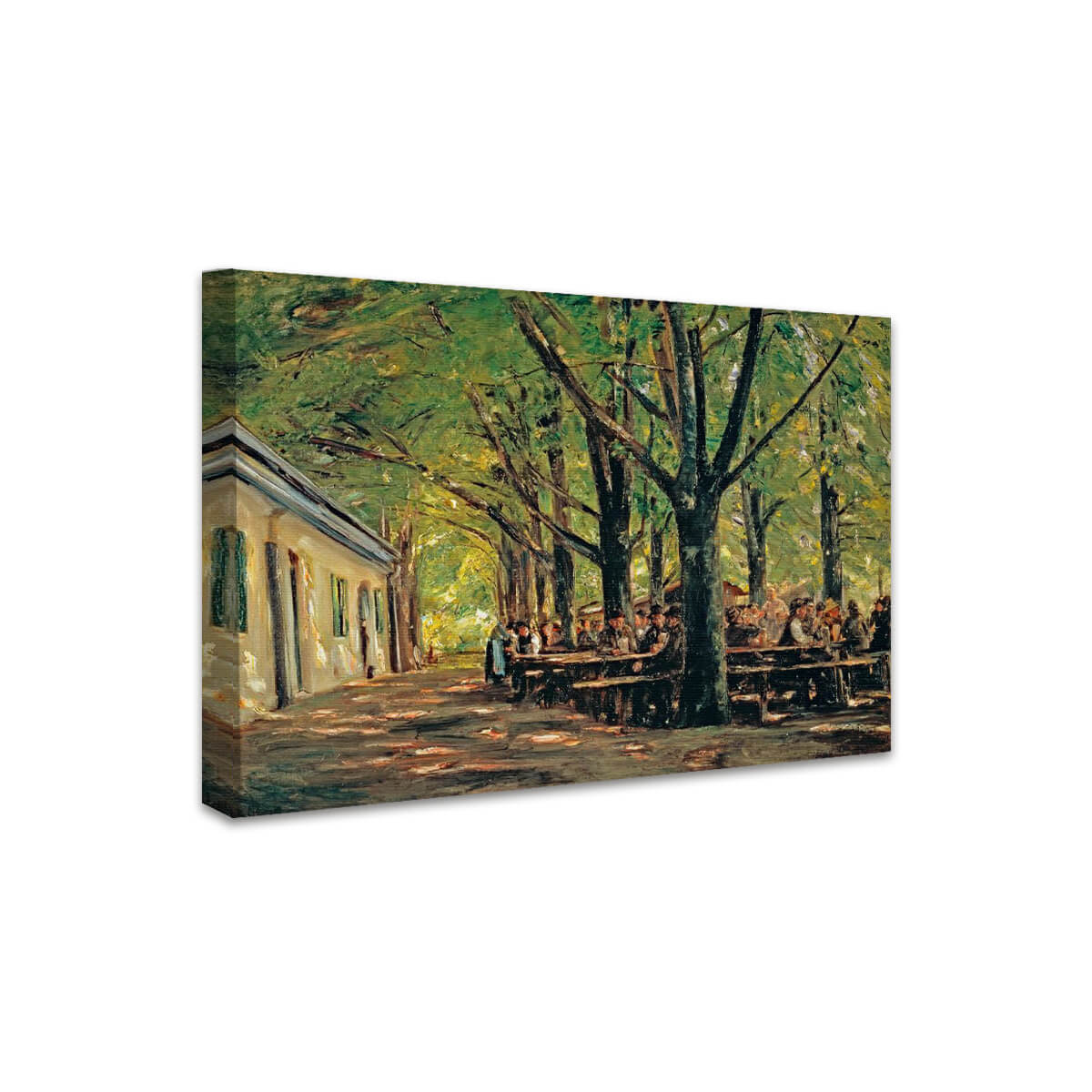 Biergarten in Brannenburg | Max Liebermann