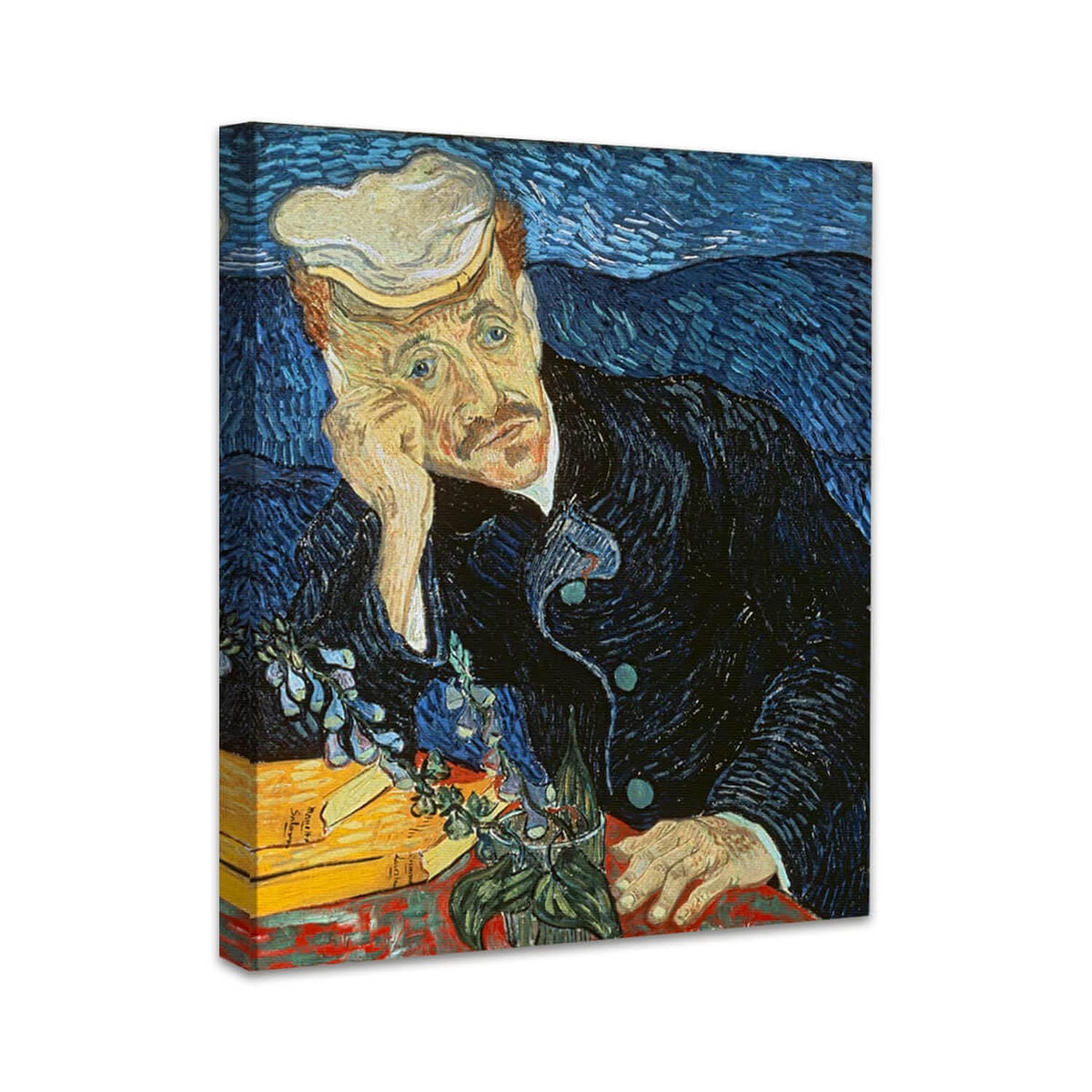 Bildnis Doktor Gachet mit Fingerhutzweig (Erste Version) | Vincent van Gogh