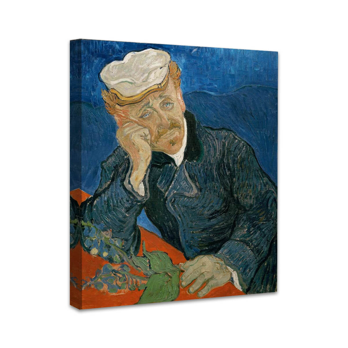 Bildnis Doktor Gachet mit Fingerhutzweig (Zweite Version) | Vincent van Gogh
