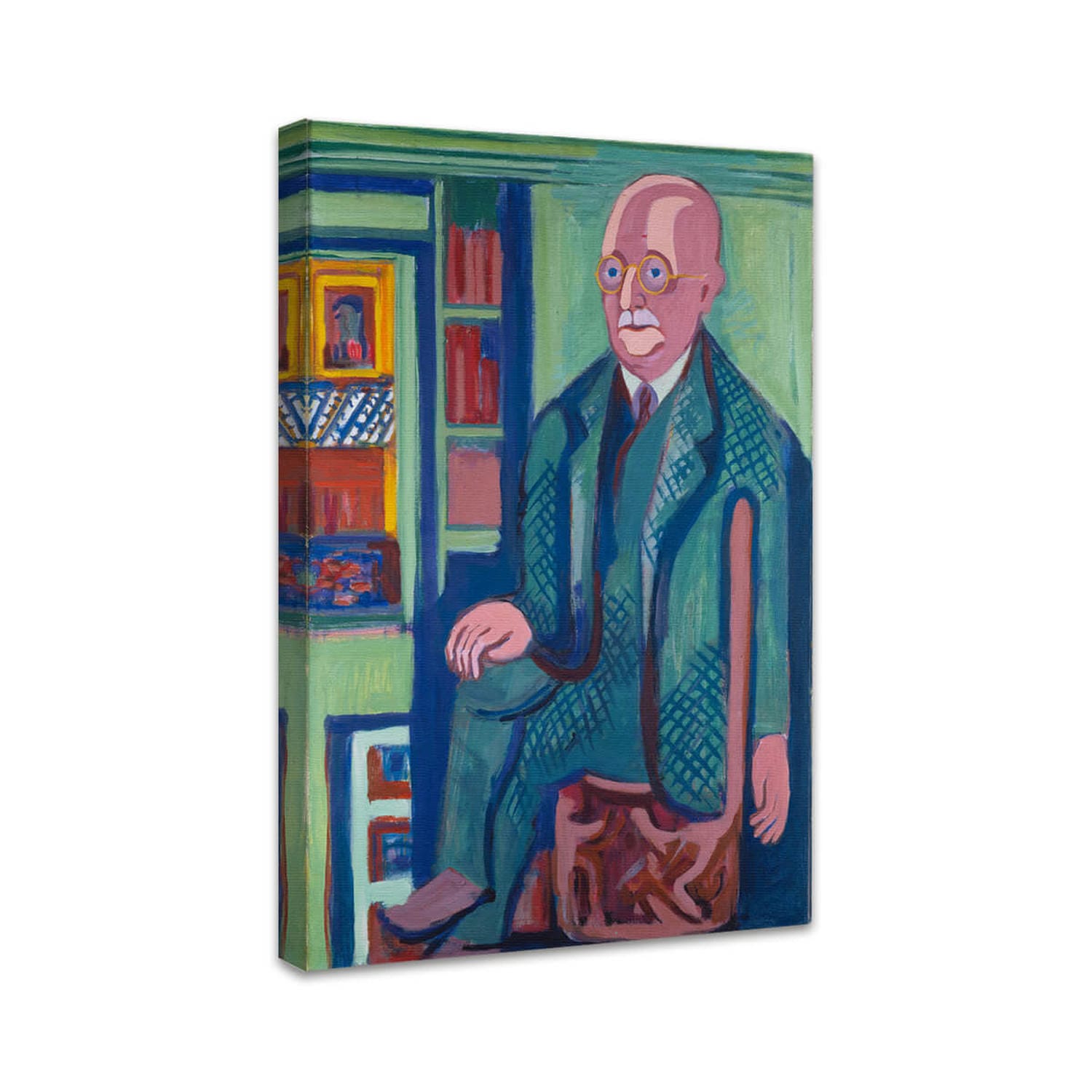 Bildnis Dr. Carl Hagemann | Ernst Ludwig Kirchner