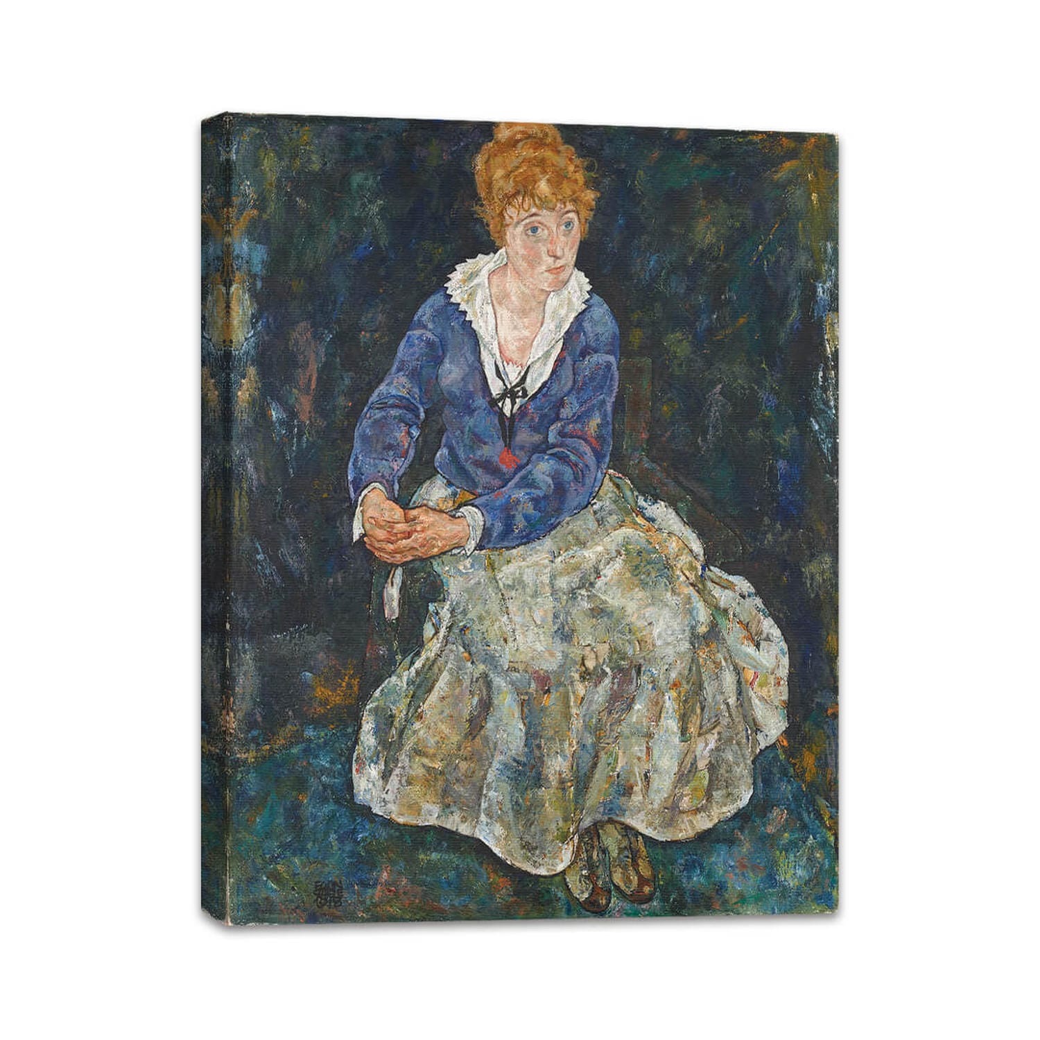 Bildnis der Frau des Künstlers, Edith Schiele | Egon Schiele