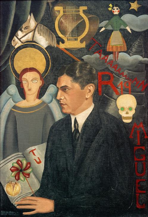 Bildnis Miguel N. Lira von Frida Kahlo als Kunstdruck