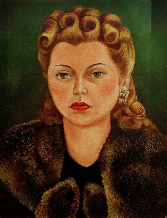 Bildnis Natasha Gelman von Frida Kahlo als Kunstdruck