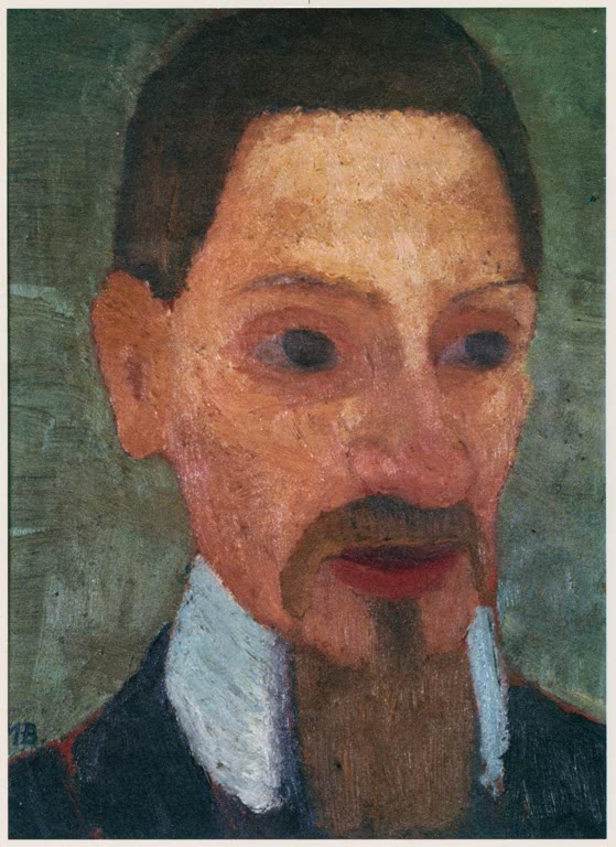 Kunstdruck „Bildnis Rainer Maria Rilke“ von Paula Modersohn-Becker als ausdrucksstarkes Porträt des Dichters
