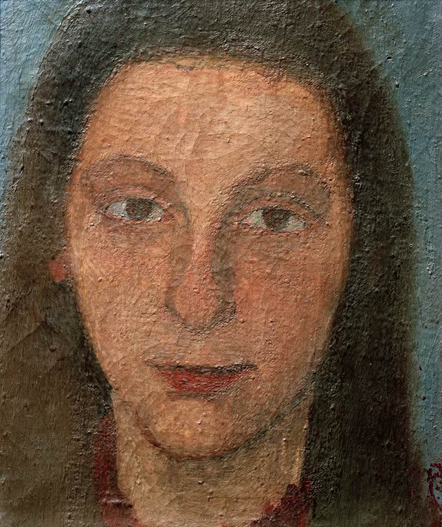 Kunstdruck von Bildnis der Schwester Herma von Paula Modersohn-Becker – einfühlsames Porträt als hochwertiger Kunstdruck.
