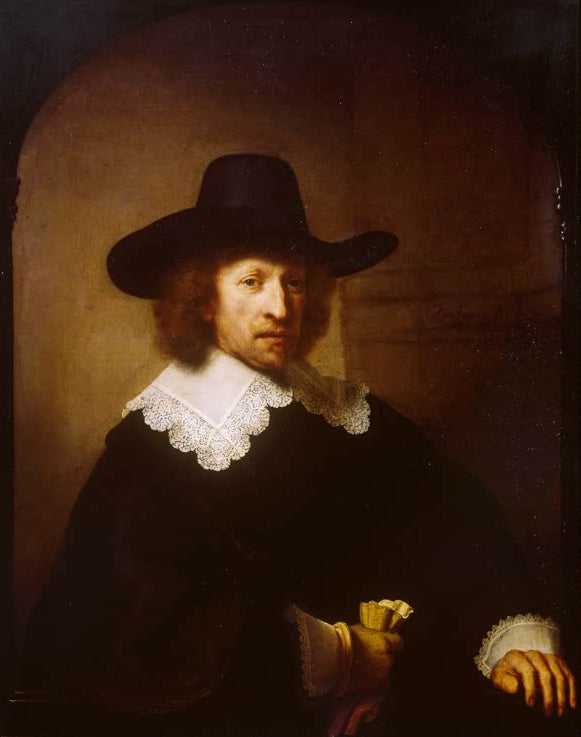 Kunstdruck „Bildnis des Nicolaes van Bambeeck“ von Rembrandt van Rijn