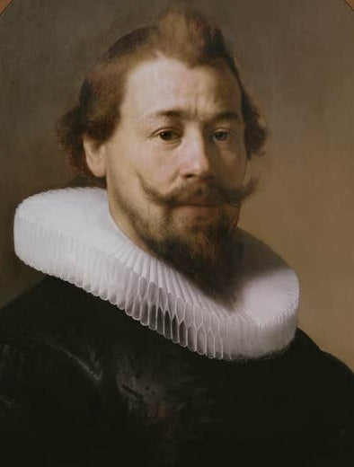 Kunstdruck Bildnis eines Herrn mit Spitzbart von Rembrandt van Rijn