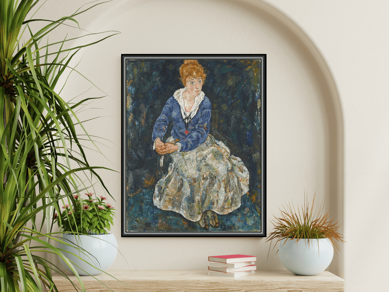 Bildnis der Frau des Künstlers, Edith Schiele | Egon Schiele