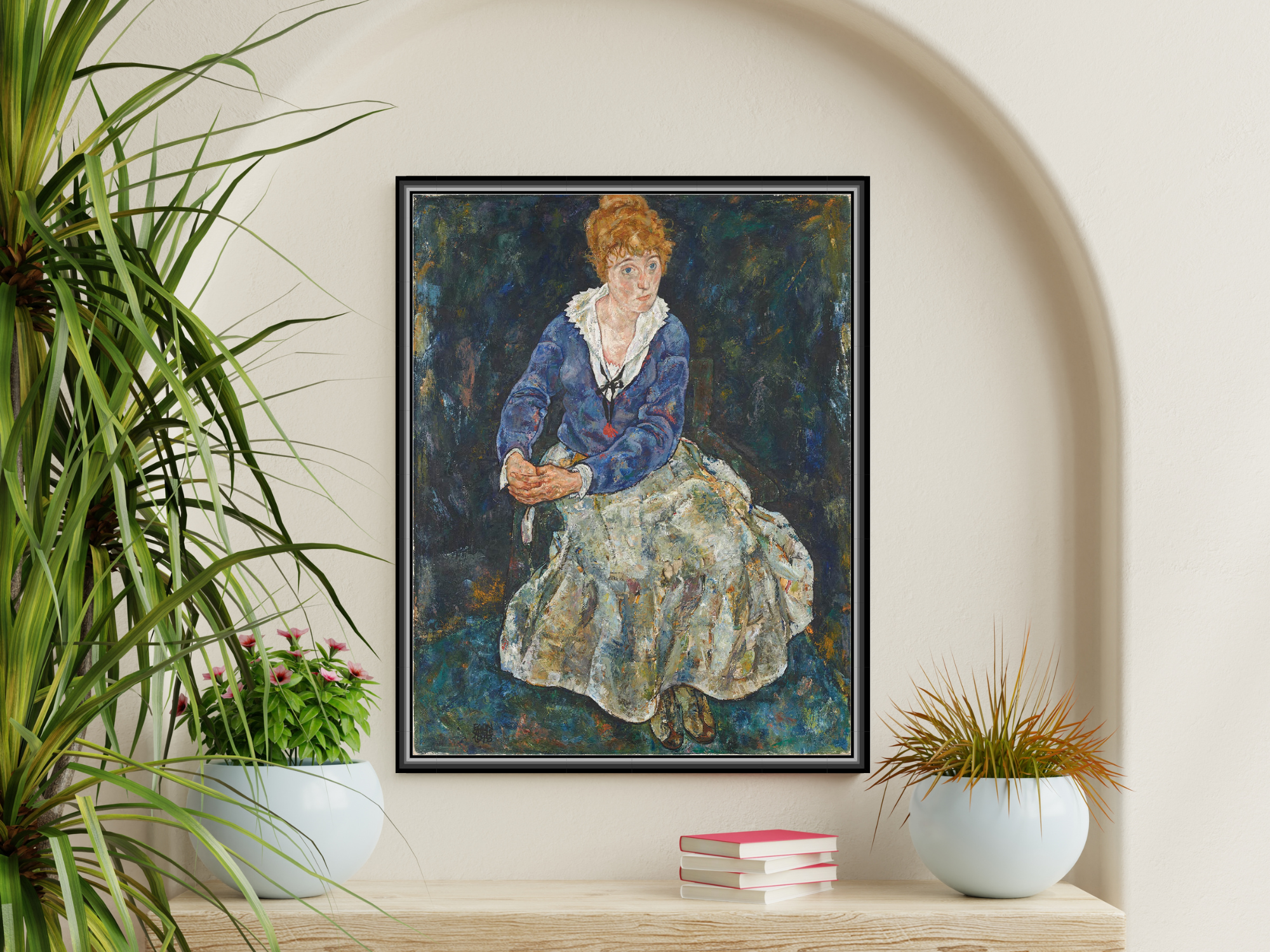 Bildnis der Frau des Künstlers, Edith Schiele | Egon Schiele