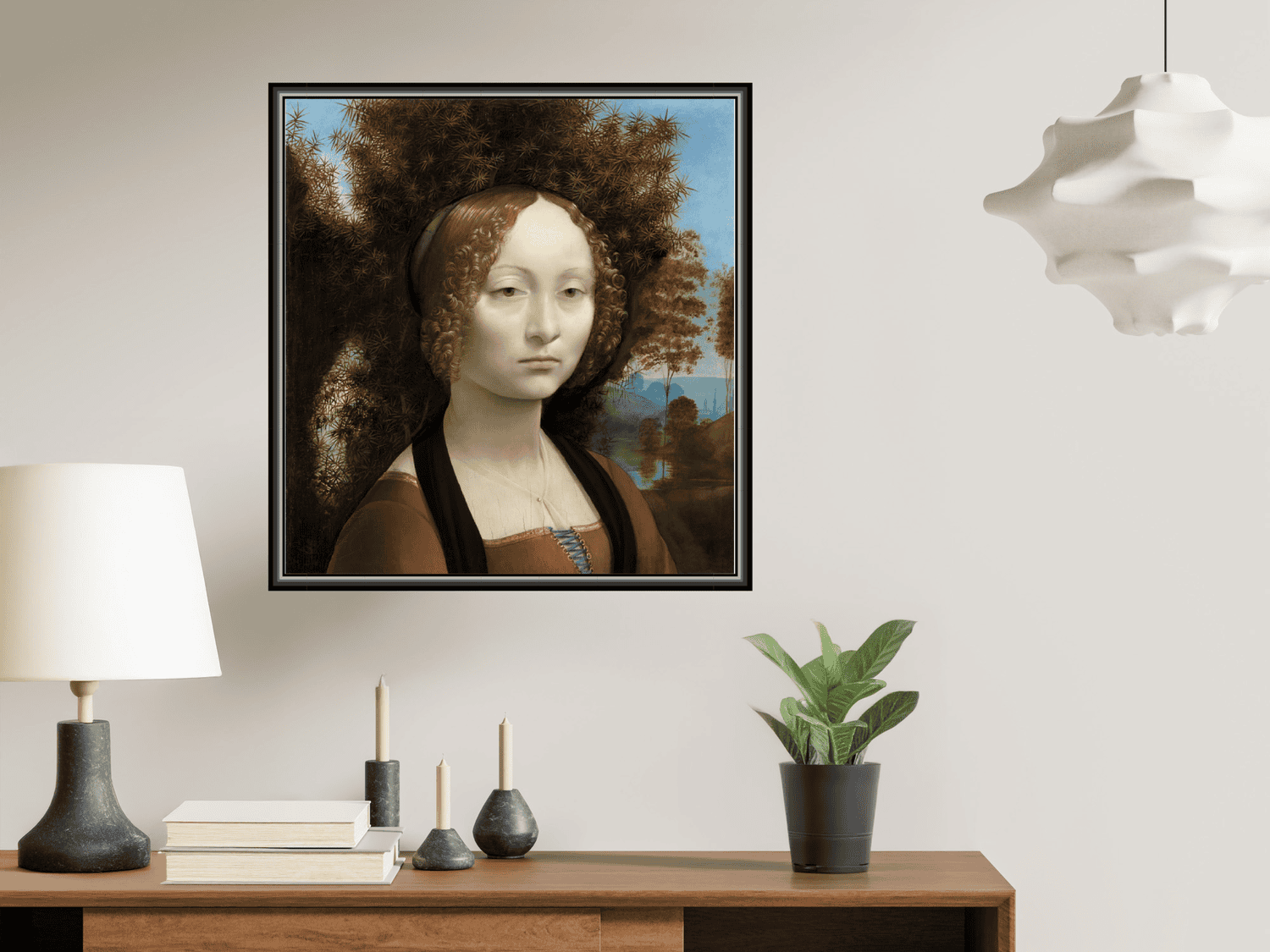 Bildnis der Ginevra de’ Benci | Leonardo da Vinci