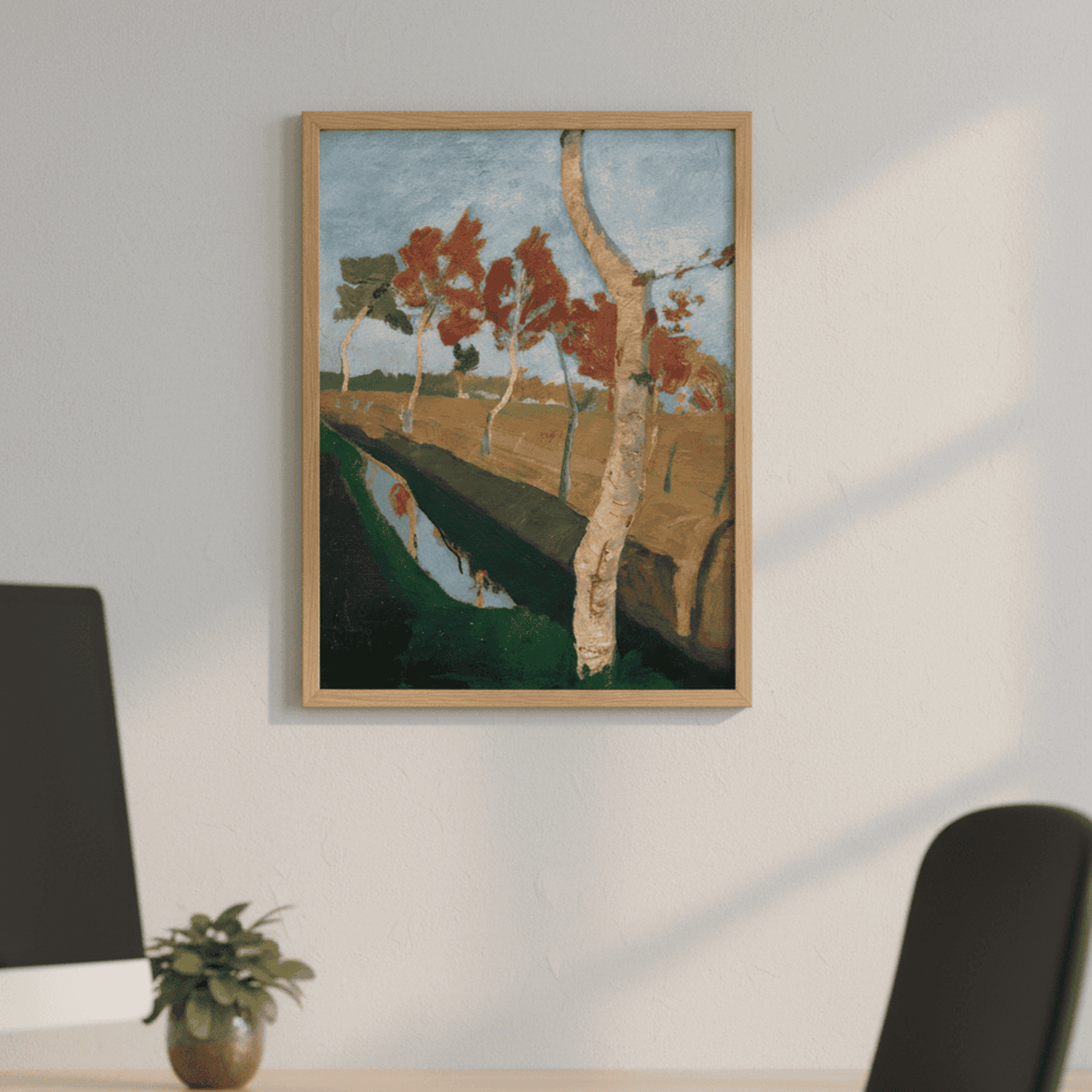 Birken am Moorgraben | Paula Modersohn-Becker