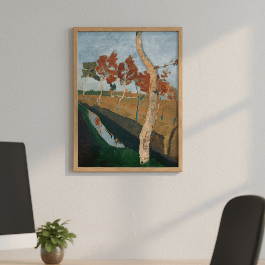 Birken am Moorgraben | Paula Modersohn-Becker