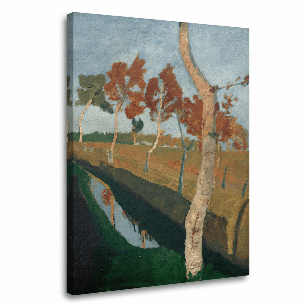 Birken am Moorgraben | Paula Modersohn-Becker