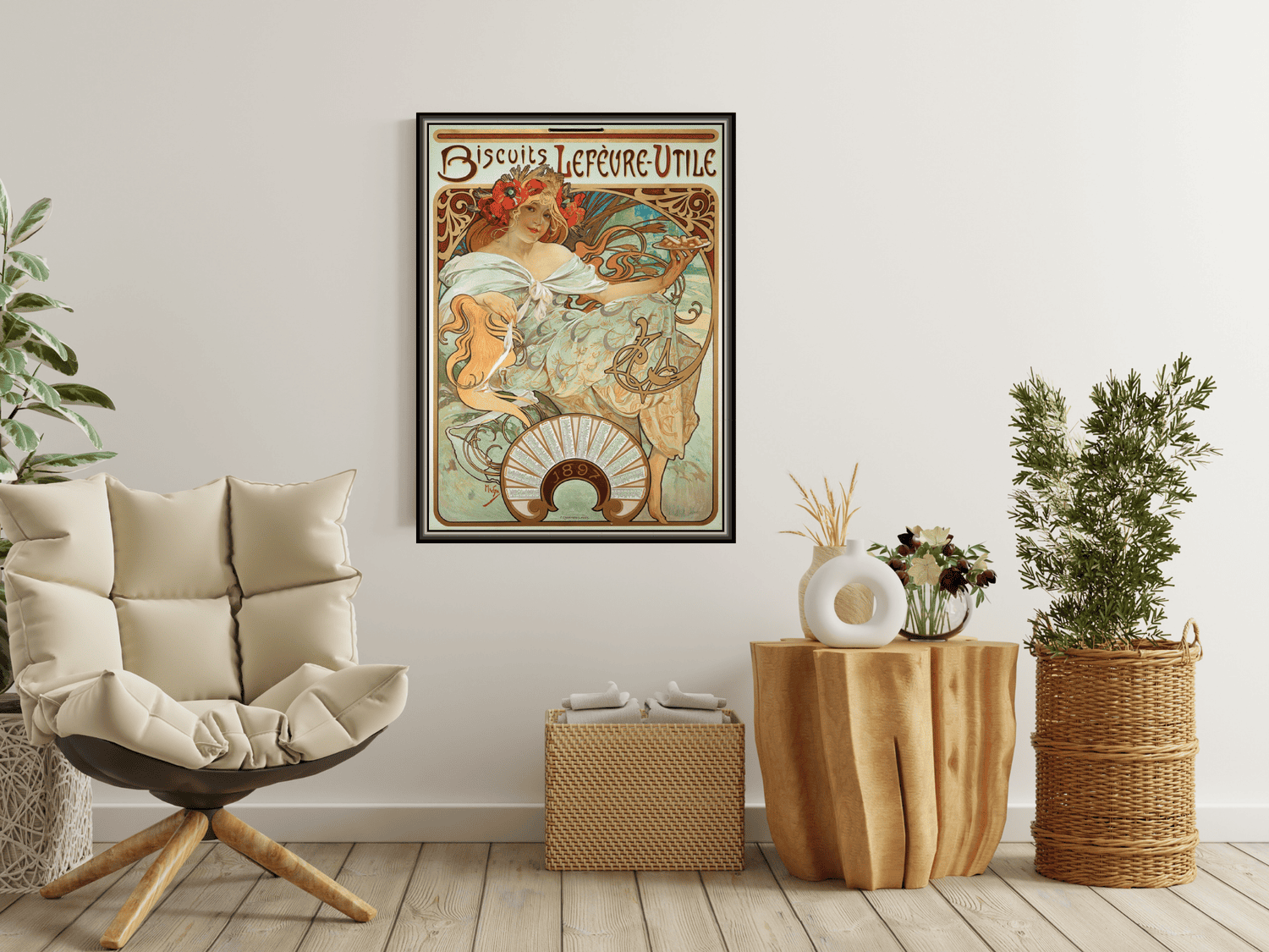 Biscuits Lefèvre-Utile | Alfons Mucha