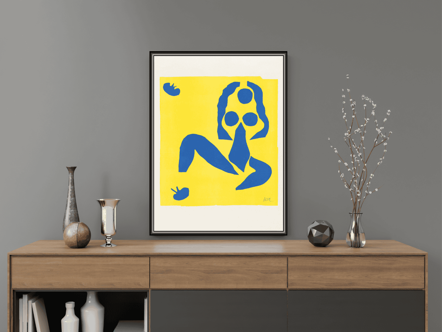 Blauer Frauenakt, der Frosch | Henri Matisse