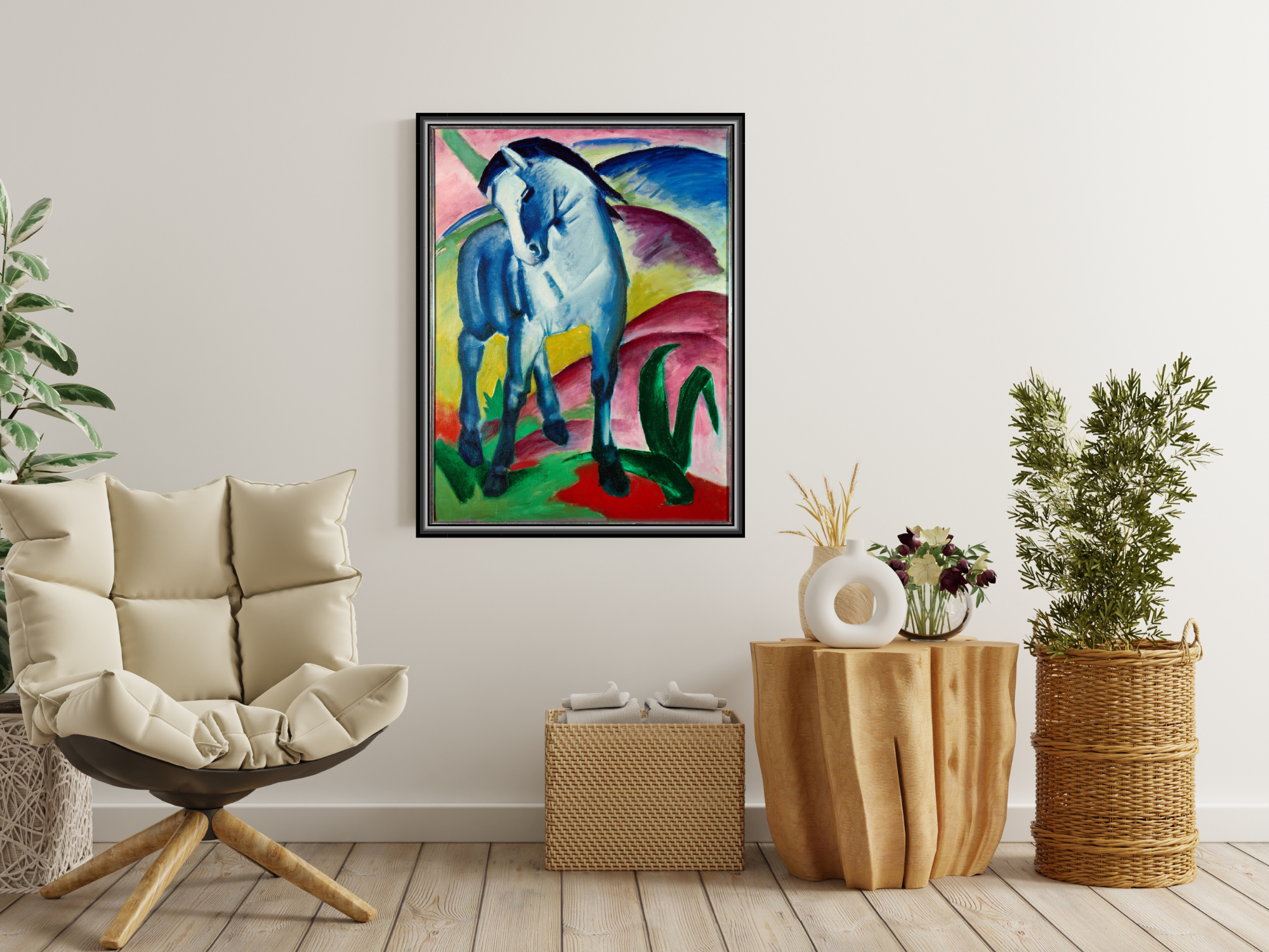Blaues Pferd I Franz Marc