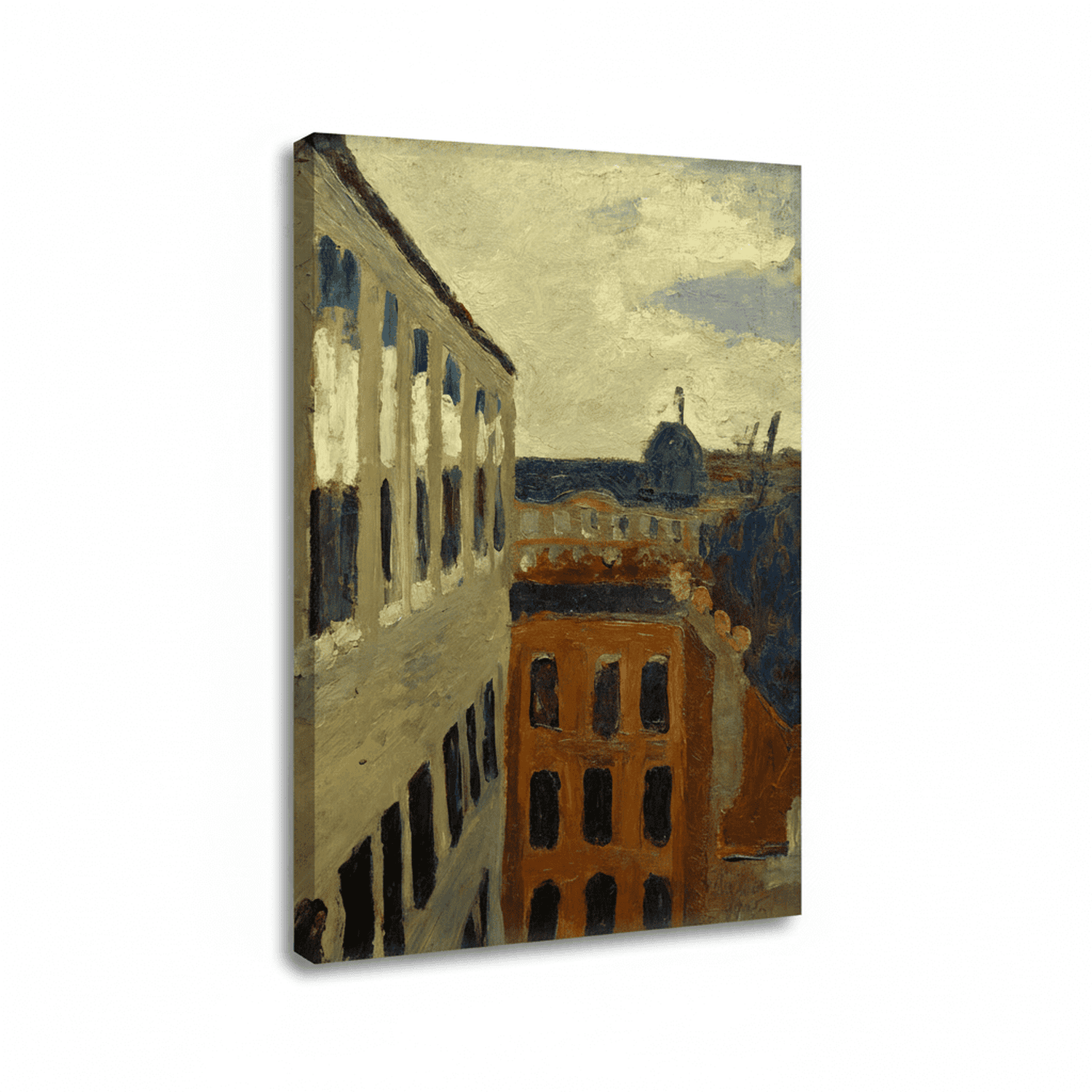 Blick aus dem Atelierfenster der Künstlerin in Paris | Paula Modersohn-Becker