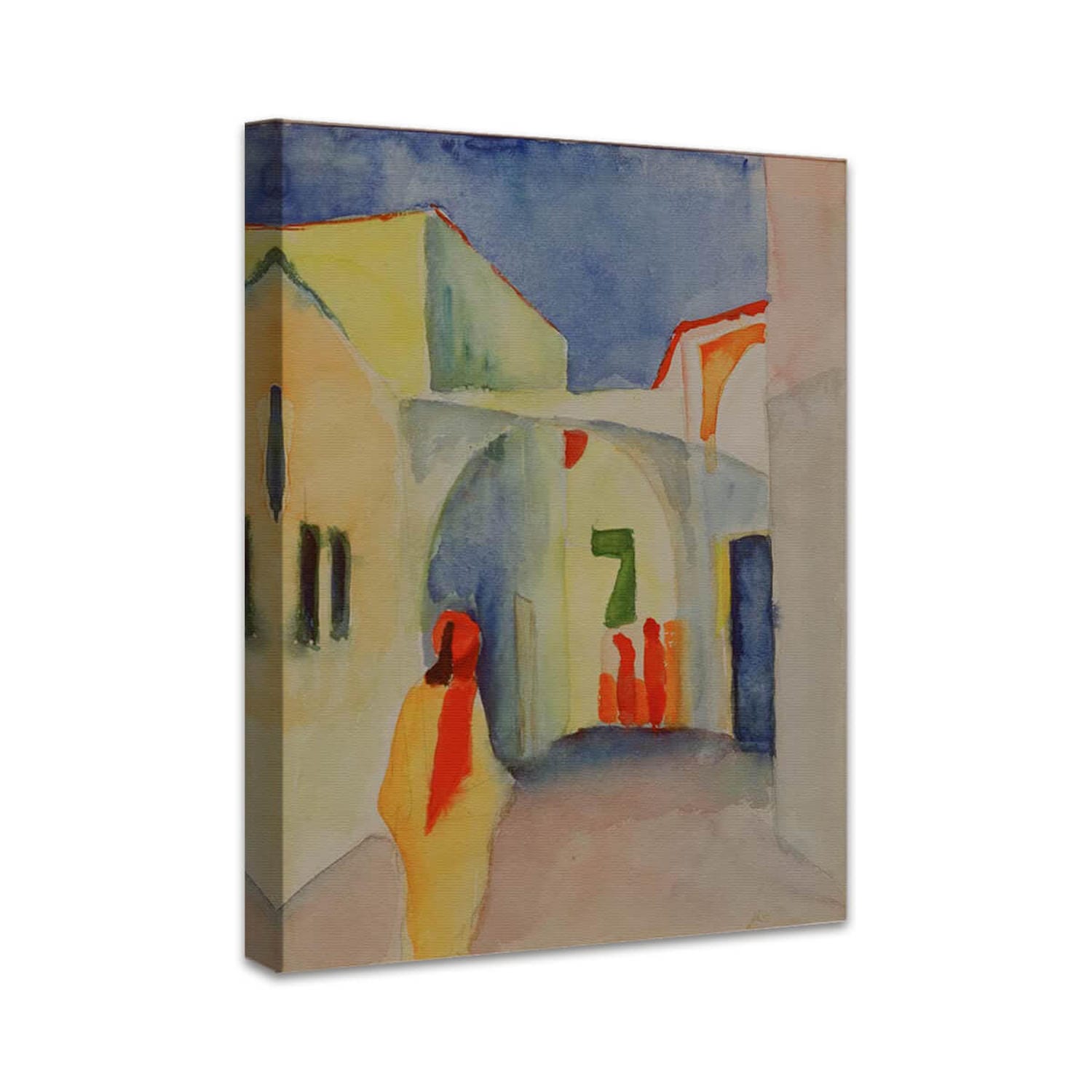 Blick in Gasse in Tunis | August Macke