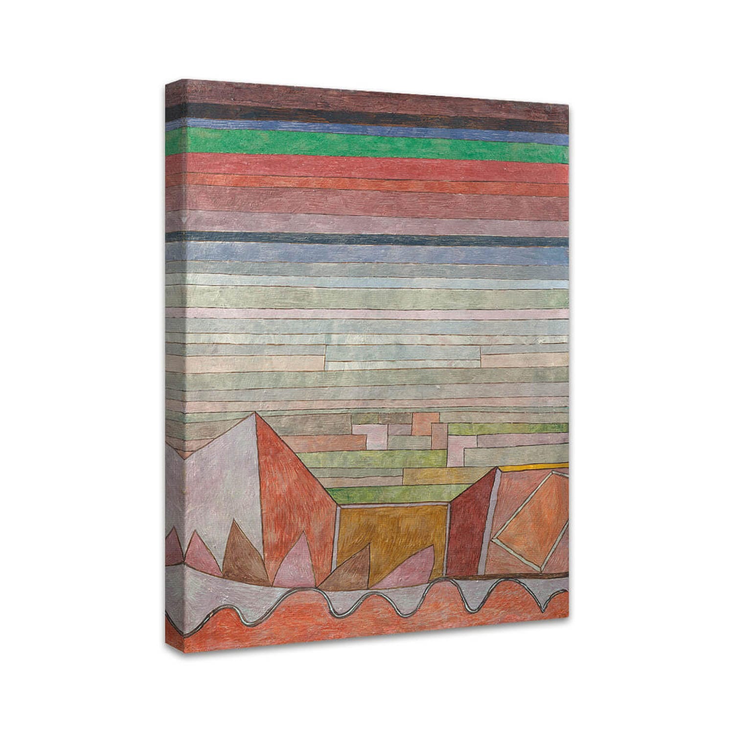 Blick in das Fruchtland | Paul Klee