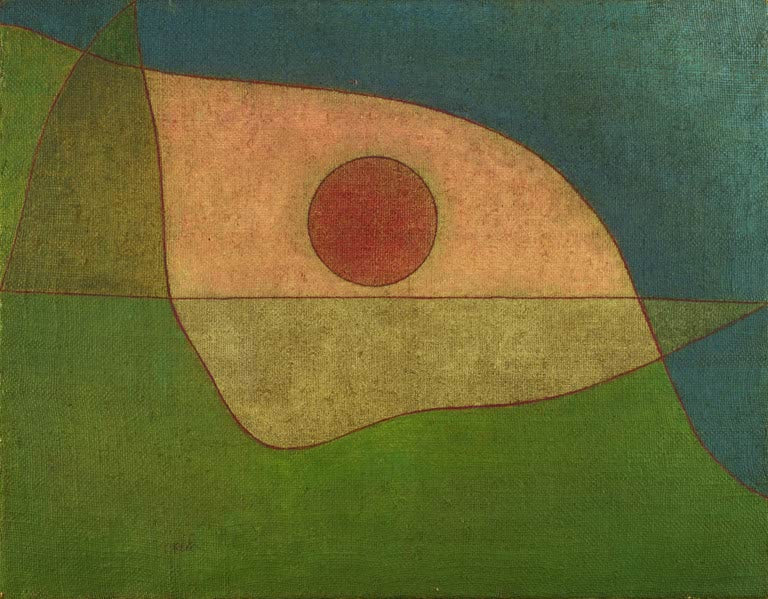 Kunstdruck „Blick der Stille“ von Paul Klee