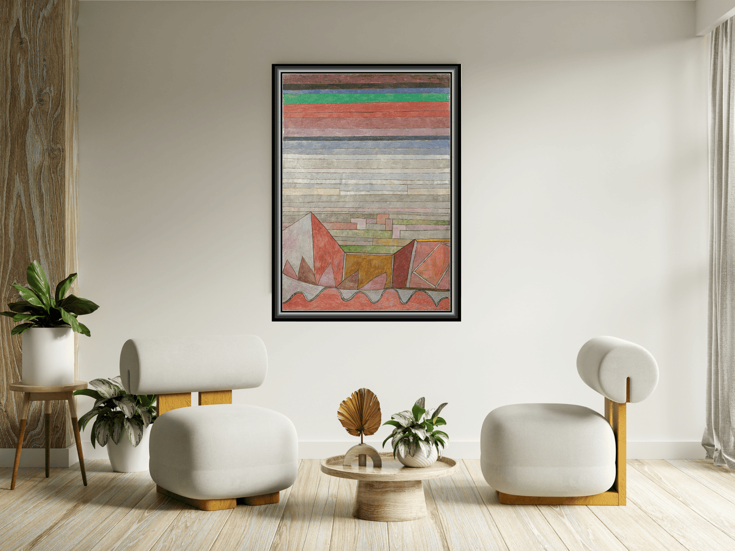 Blick in das Fruchtland | Paul Klee