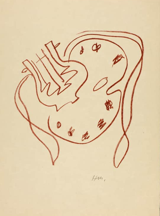 Kunstdruck „Blütenlese der Liebesgedichte von Ronsard“ von Henri Matisse, handgefertigt in Deutschland