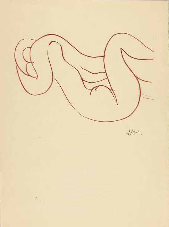 Kunstdruck „Blütenlese der Liebschaften von Ronsard“ von Henri Matisse, handgefertigt in Deutschland