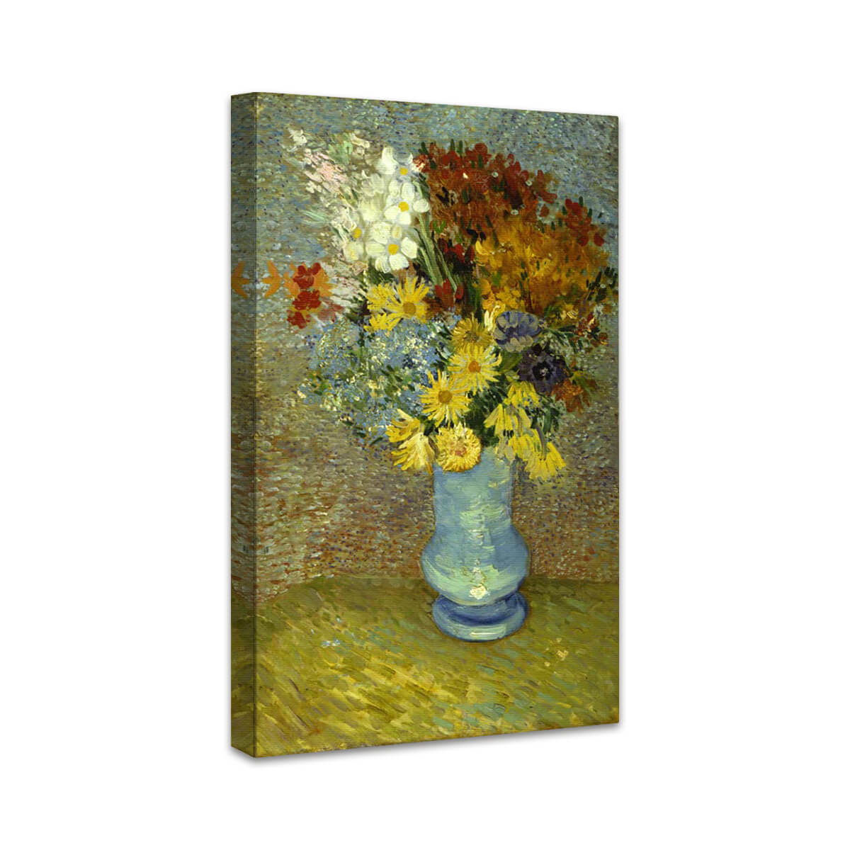Blumen in blauer Vase | Vincent van Gogh