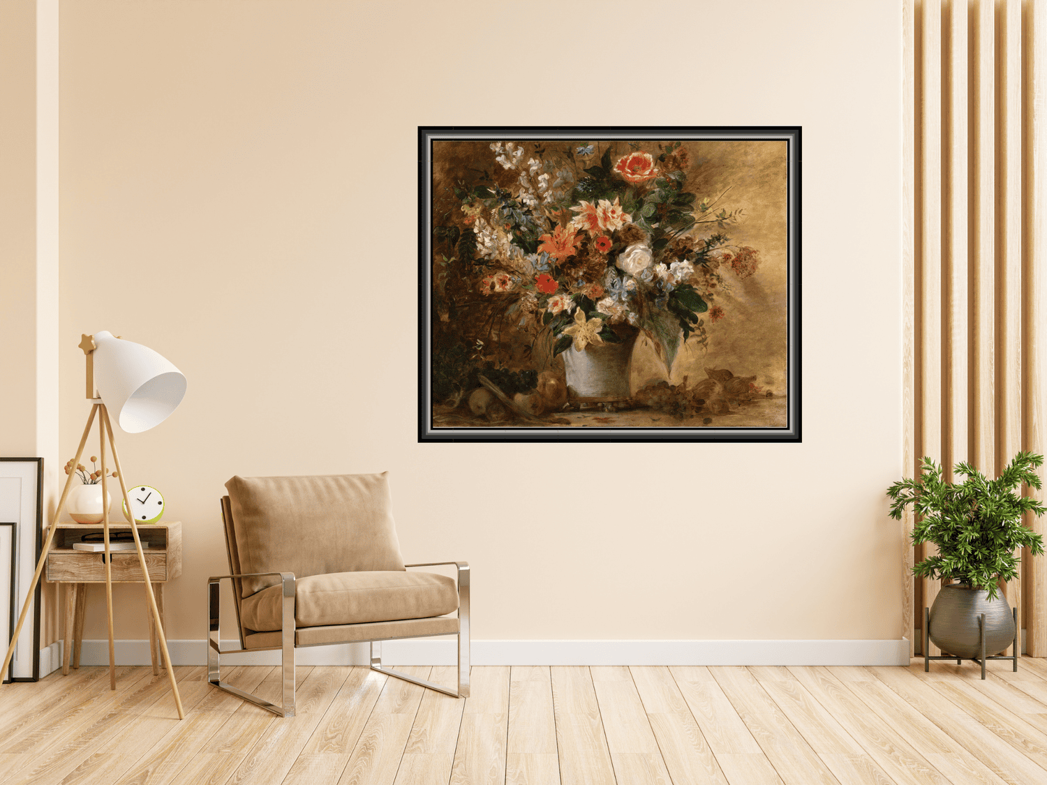 Blumenstillleben | Eugène Delacroix