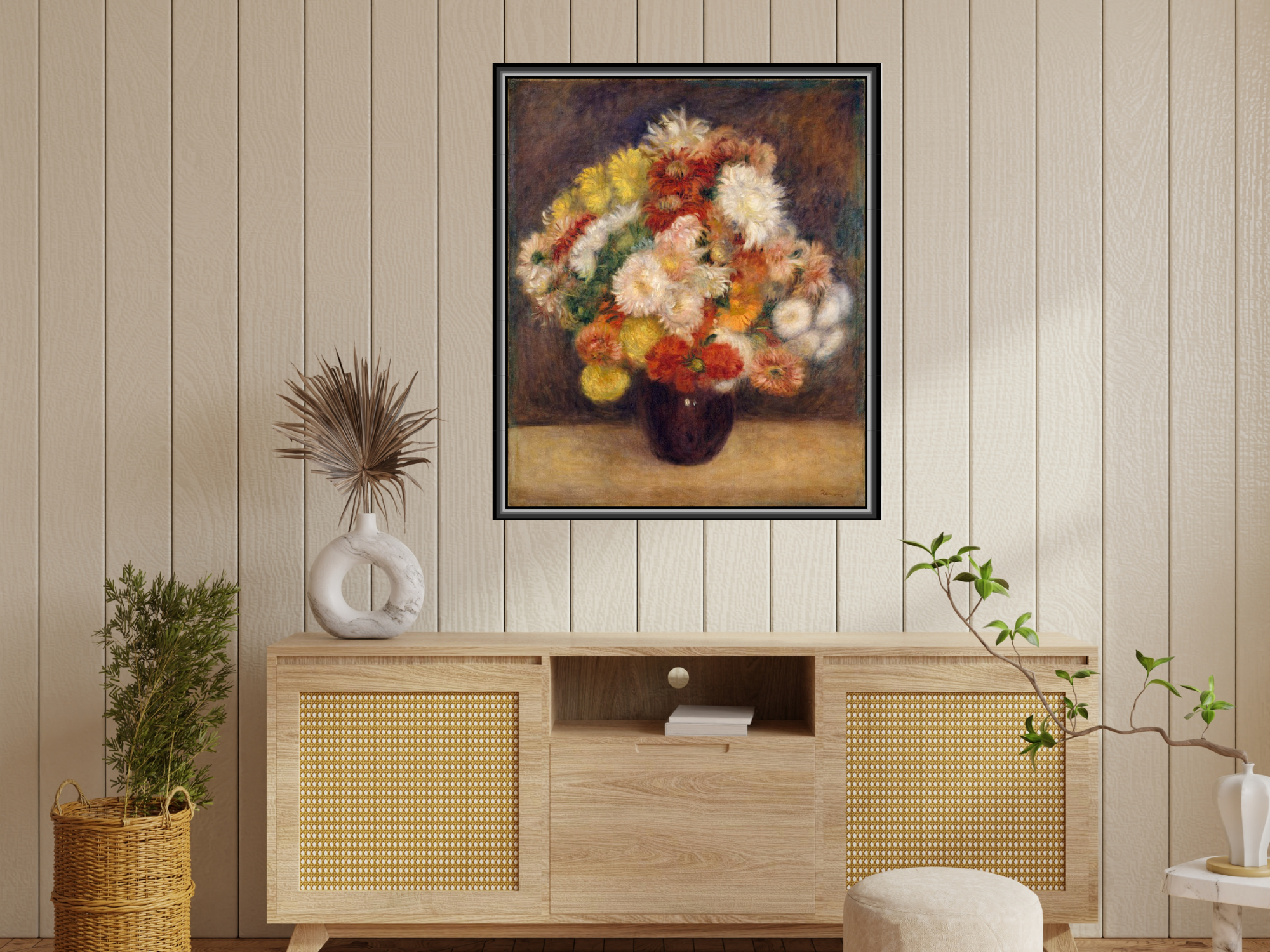 Blumenstrauß aus Chrysanthemen | Pierre-Auguste Renoir