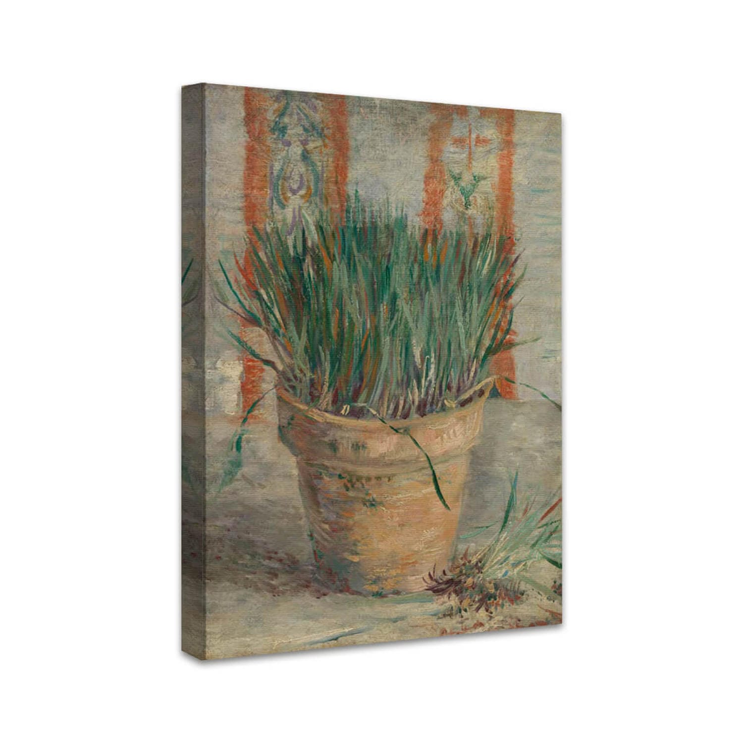 Blumentopf mit Chinesischem Schnittlauch | Vincent van Gogh