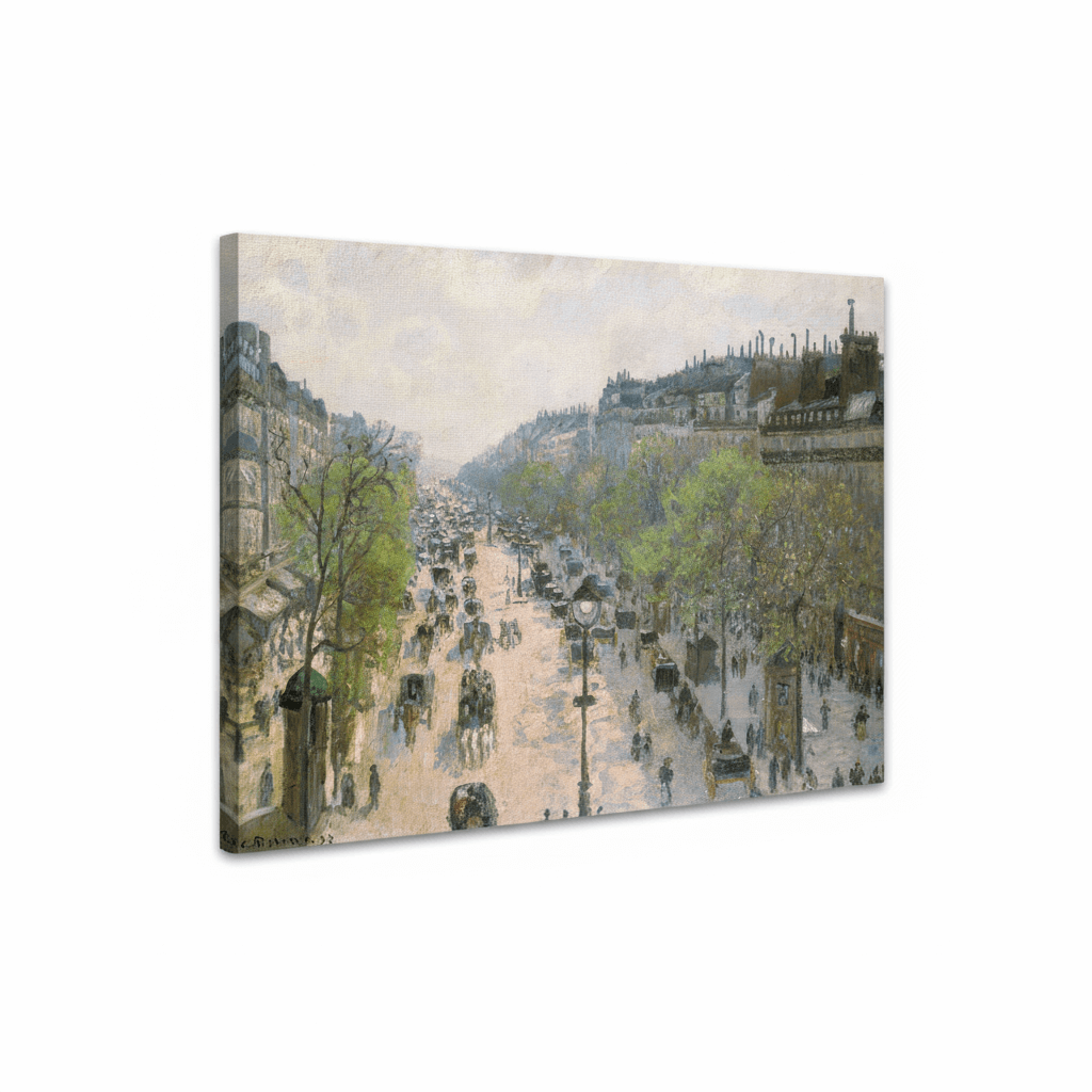 Boulevard Montmartre Frühling | Camille Pissarro