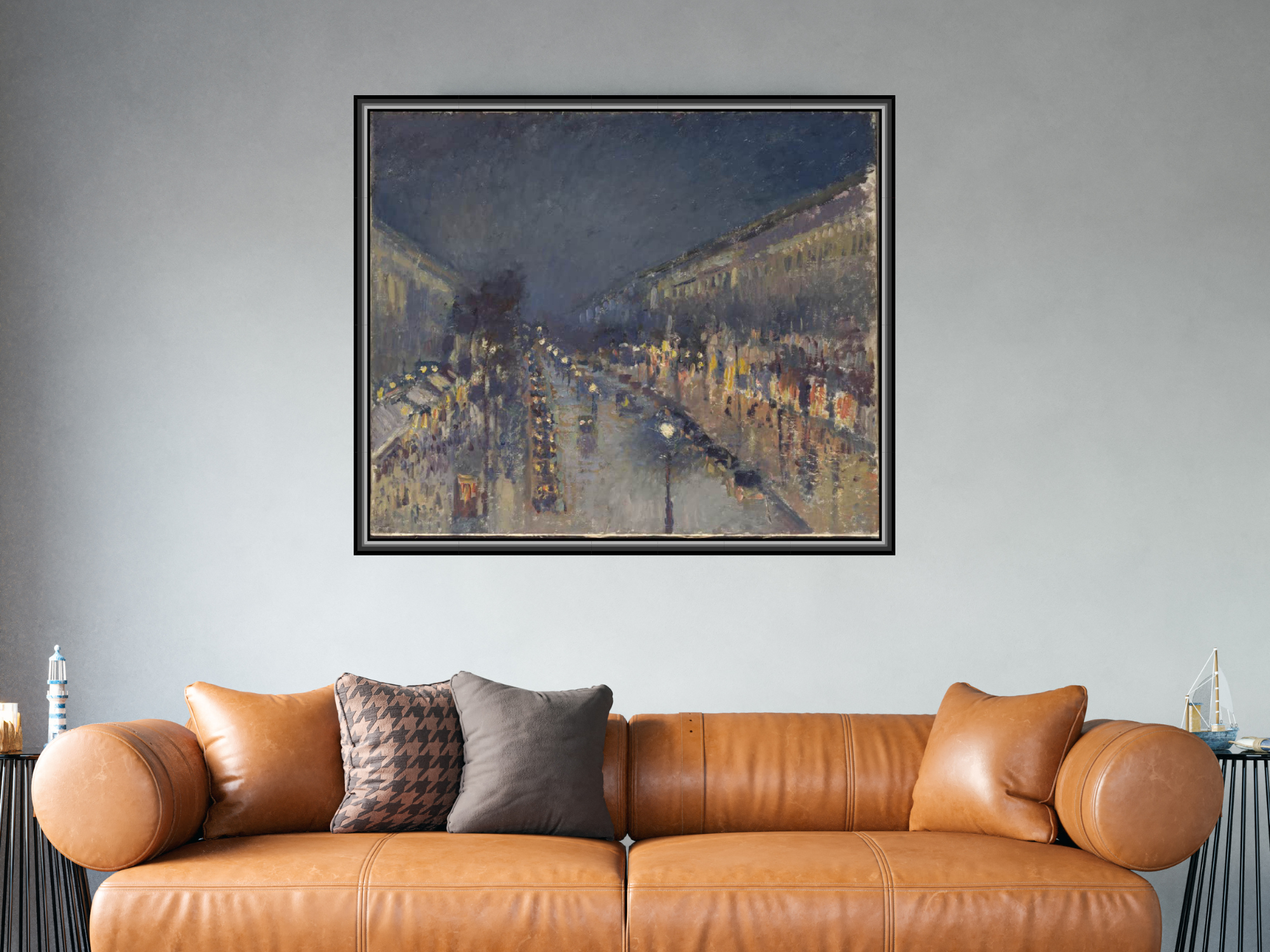 Boulevard Montmartre in Paris | Camille Pissarro