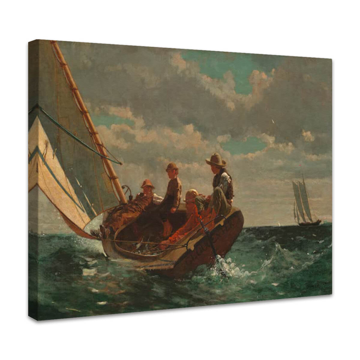 Breezing Up (ein schöner Wind) | Winslow Homer