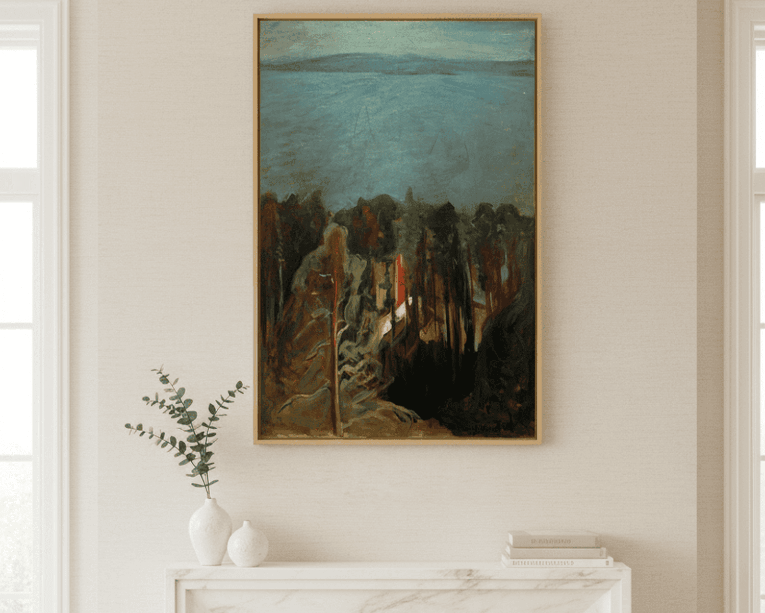 Brennende Leidenschaft, Ljan (Nordstrand) | Edvard Munch