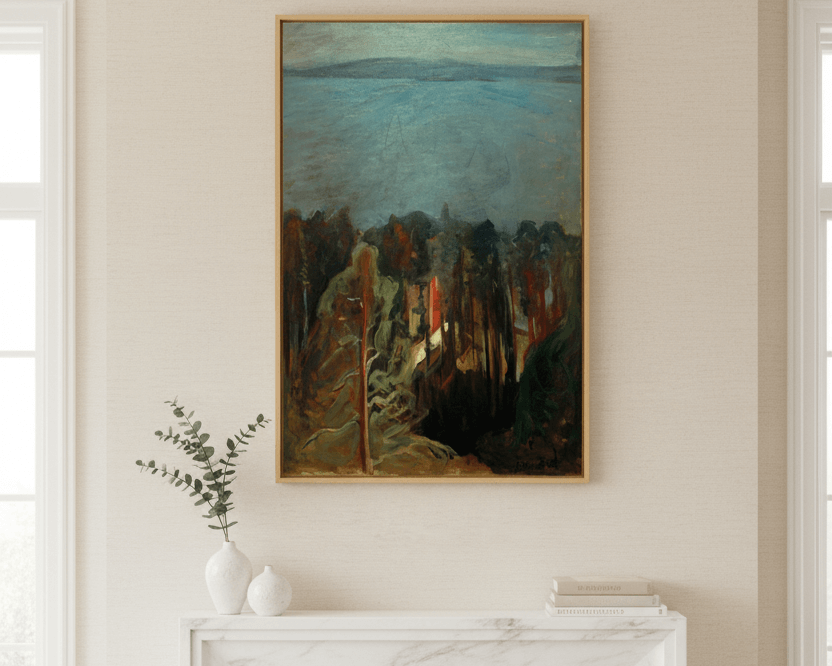 Brennende Leidenschaft, Ljan (Nordstrand) | Edvard Munch