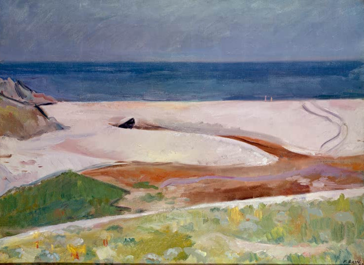Kunstdruck Bretonische Landschaft von Paul Basilius Barth