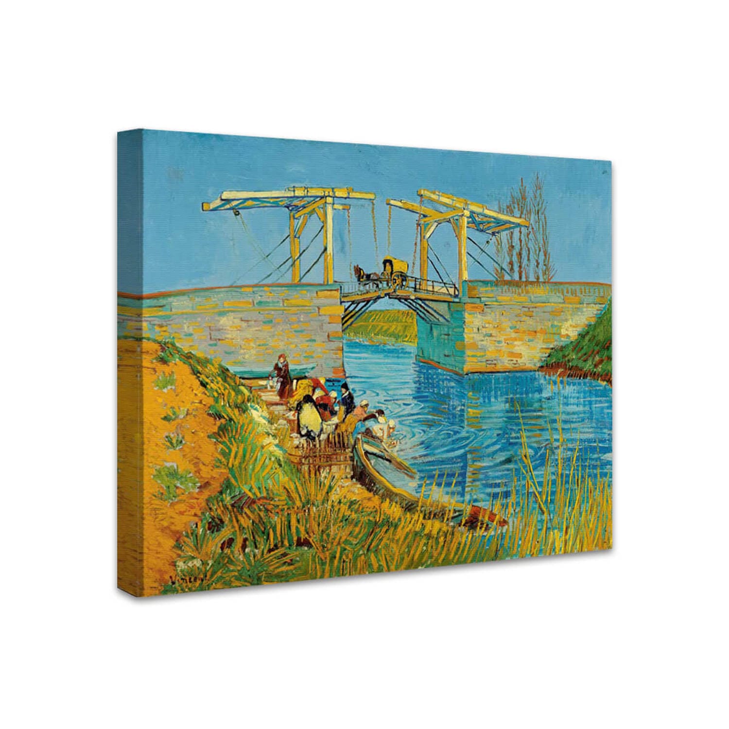 Brücke bei Arles (Pont de Langlois) | Vincent van Gogh
