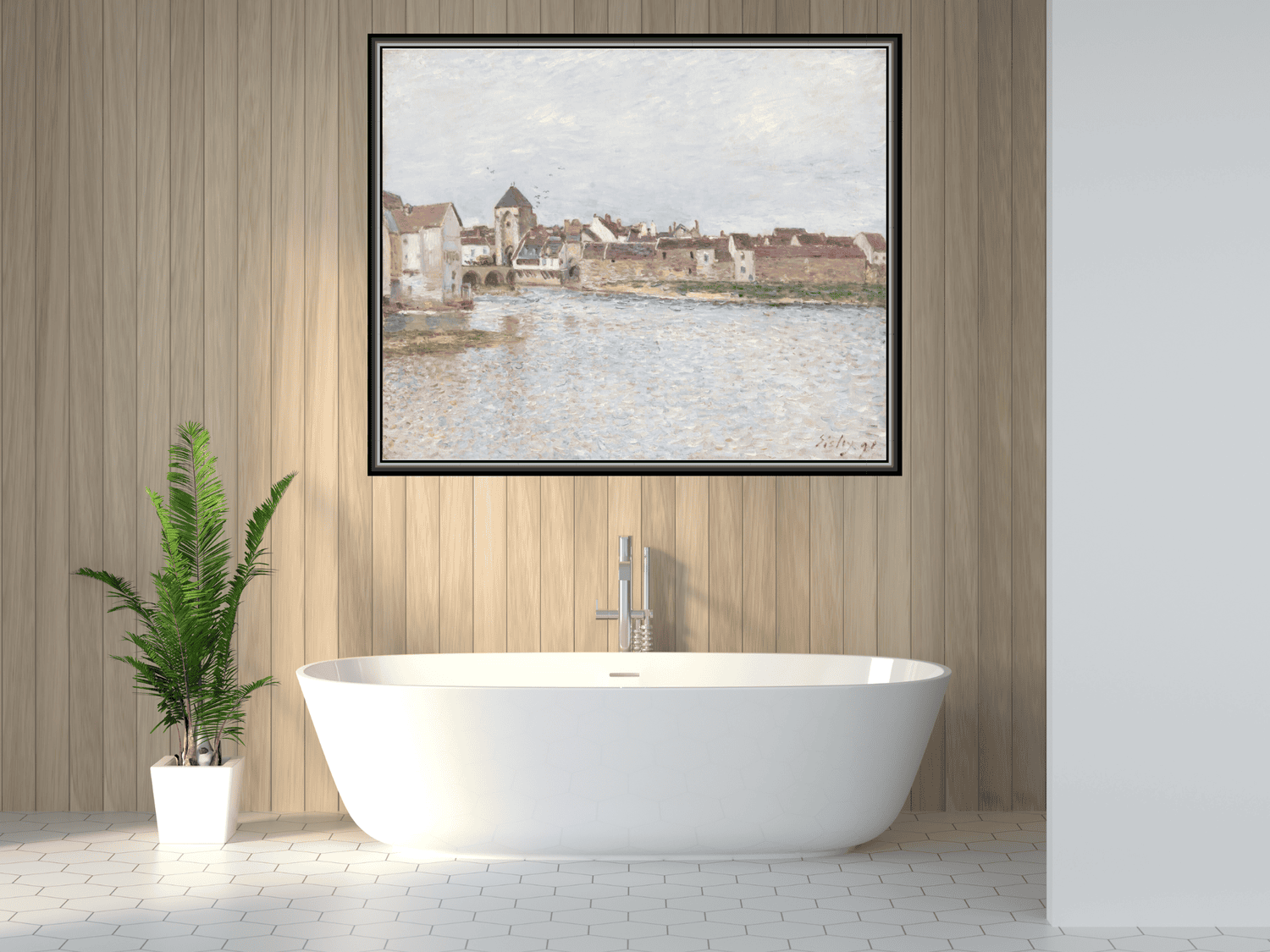 Brücke in Moret-sur-Loing | Alfred Sisley