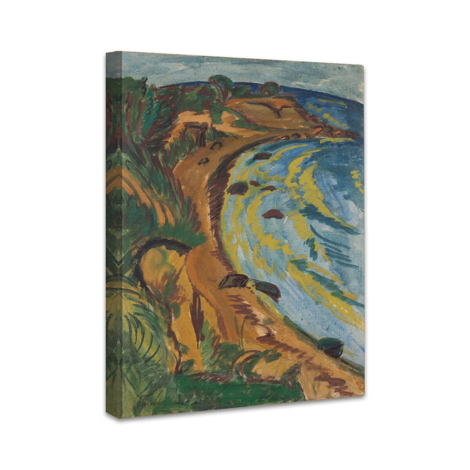 Bucht an der Fehmarnküste | Ernst Ludwig Kirchner