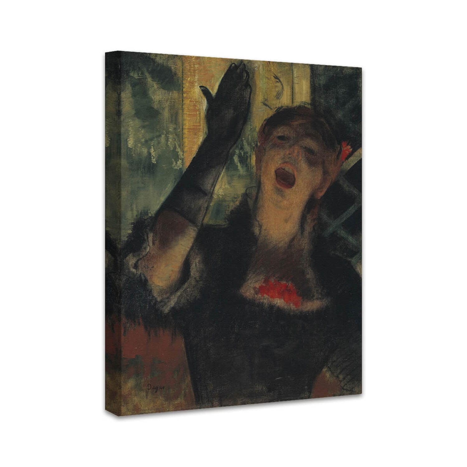 Café Sängerin | Edgar Degas