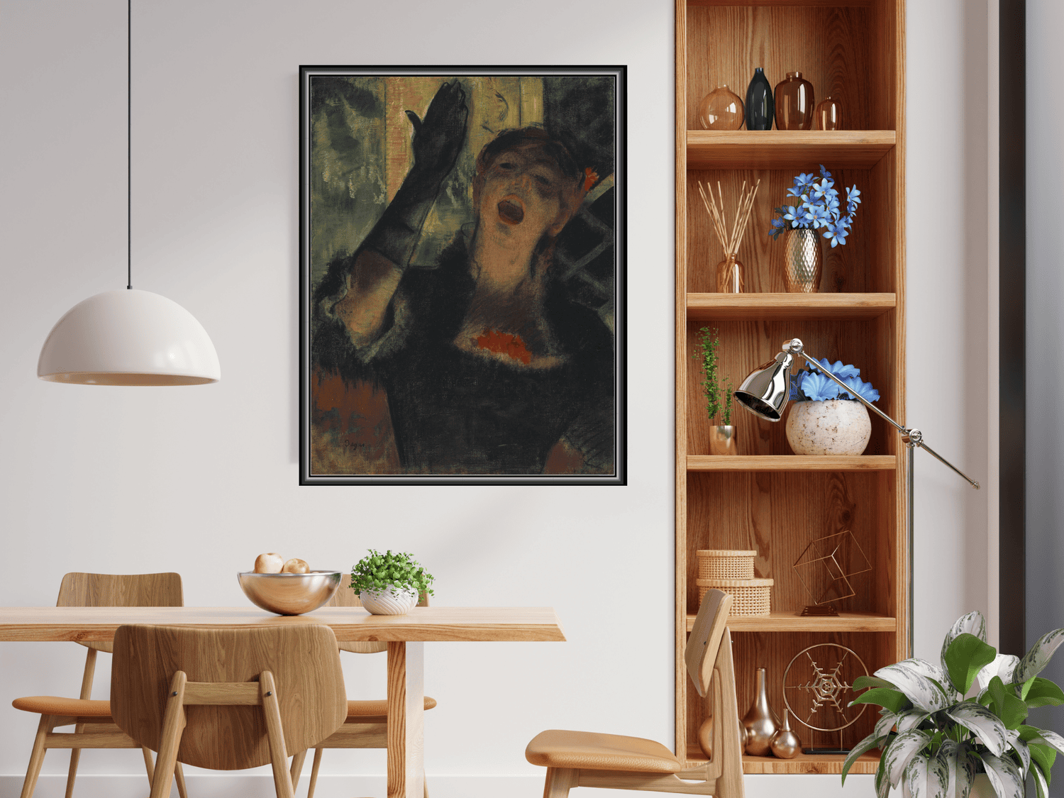 Café Sängerin | Edgar Degas