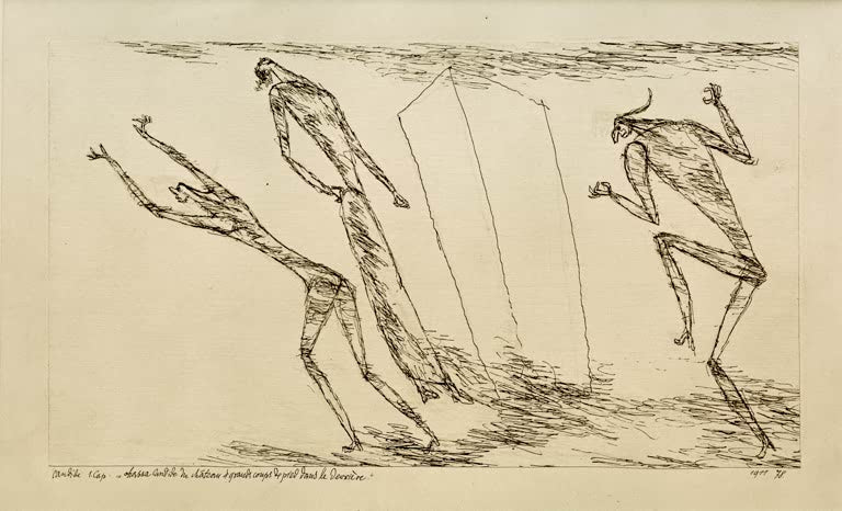 Kunstdruck „Candide“ von Paul Klee, handgefertigt in Deutschland