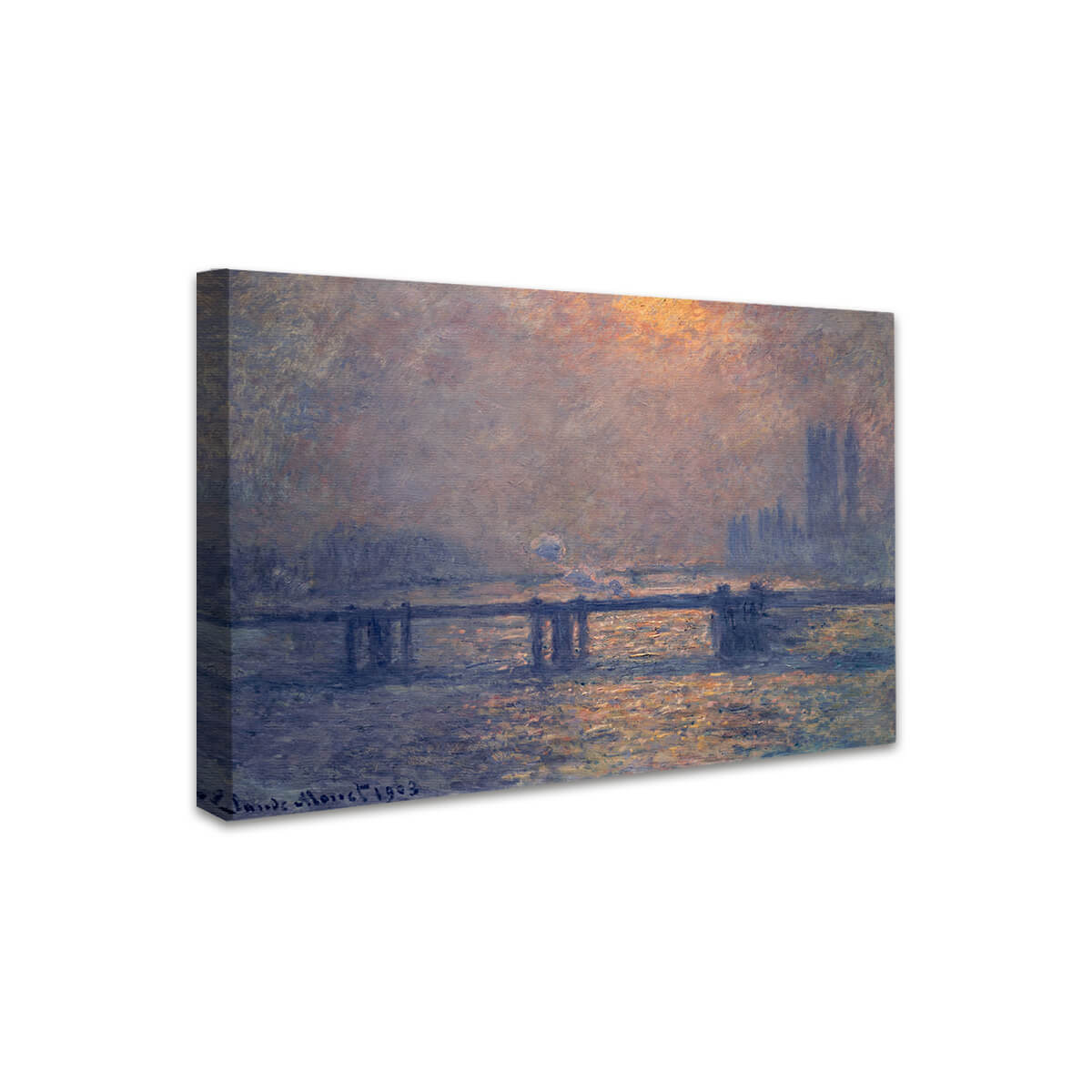 Charing-Cross-Brücke, die Themse | Claude Monet