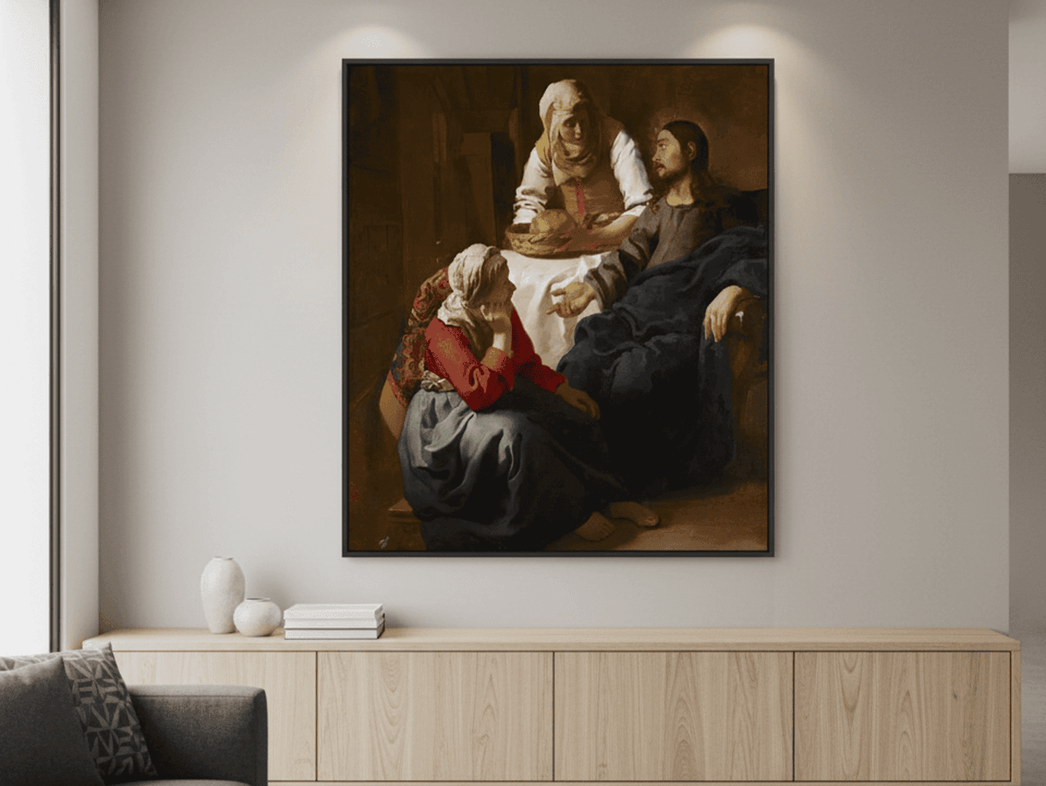 Christus bei Maria und Martha | Johannes Vermeer