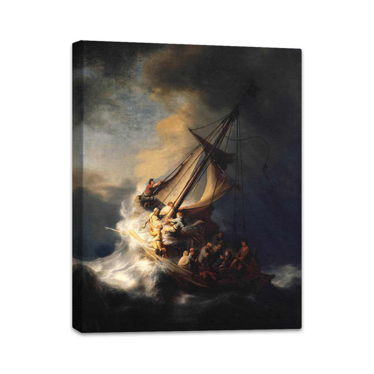 Christus im Sturm auf dem See Genezareth | Rembrandt van Rijn