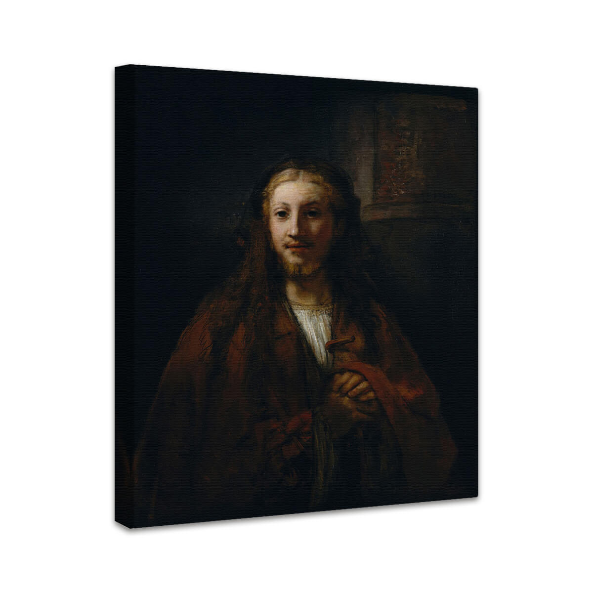 Christus mit einem Stab | Rembrandt van Rijn