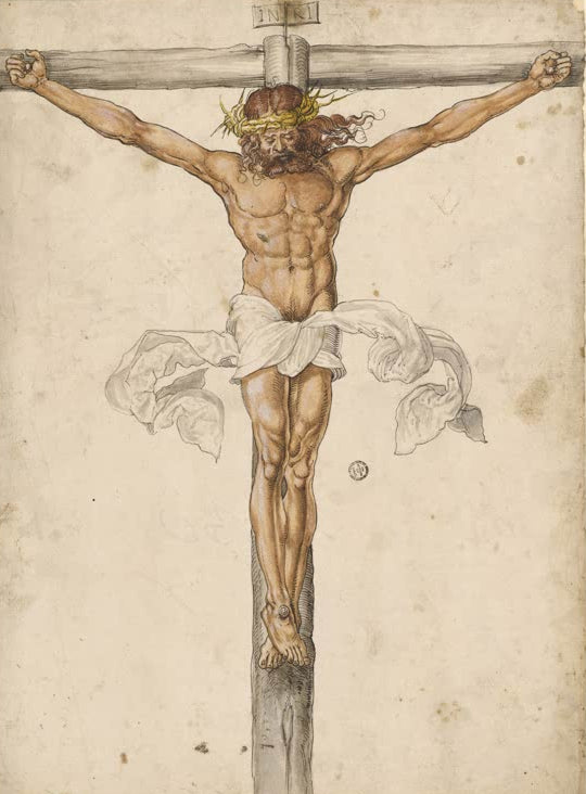 Kunstdruck „Christus am Kreuz“ von Albrecht Dürer