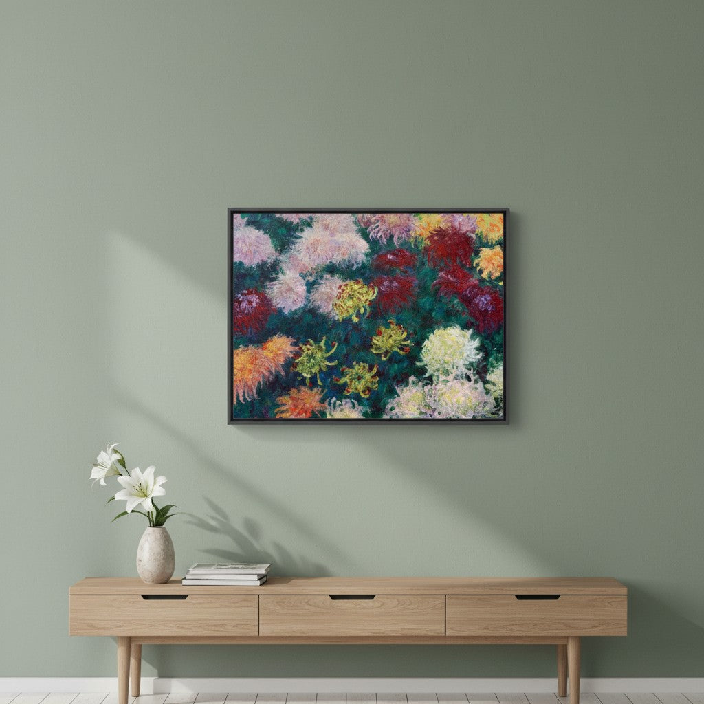 Chrysanthemenbeet | Claude Monet